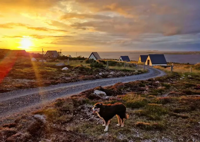 Alpesi faház Machaire Rabhartaigh Glamping Mín Lárach